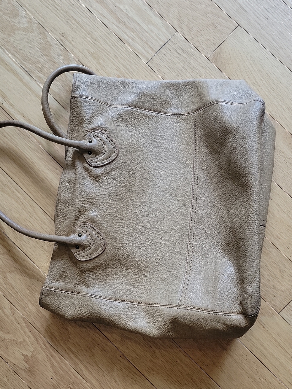 L.L Bean Vintage Leather Boat And Tote Bag Rare - Picture 9 of 16
